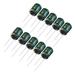 Aluminum Radial Electrolytic Capacitor Low ESR Green 6.8uF 400V 10 x 13mm 10pcs - 6.8uF 400V 10x13 10pcs