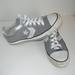 Converse Shoes | Converse Wmn Sz 8 Chuck Taylor Wool Point Star Low Tops Gray White Shoes Comfy | Color: Gray/White | Size: 8