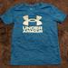 Under Armour Shirts & Tops | Kids Blue Under Armour Shirt | Color: Blue/White | Size: 6b