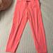 Victoria's Secret Other | Neon Pink Victoria Secret Sport Leggings With Pockets In The Sides | Color: Pink | Size: Xl