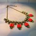 J. Crew Jewelry | J Crew Coral & Mint Statement Necklace | Color: Green/Pink | Size: Os