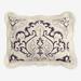 Amelia Sham by BrylaneHome in Ivory Lavender (Size STAND) Pillow