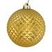The Holiday Aisle® Durian Glitter Ball Ornament Plastic in Gray/Yellow | 2.75 H x 2.75 W x 0.5 D in | Wayfair 9766CF0522944A09AD04F7BA898A0A43