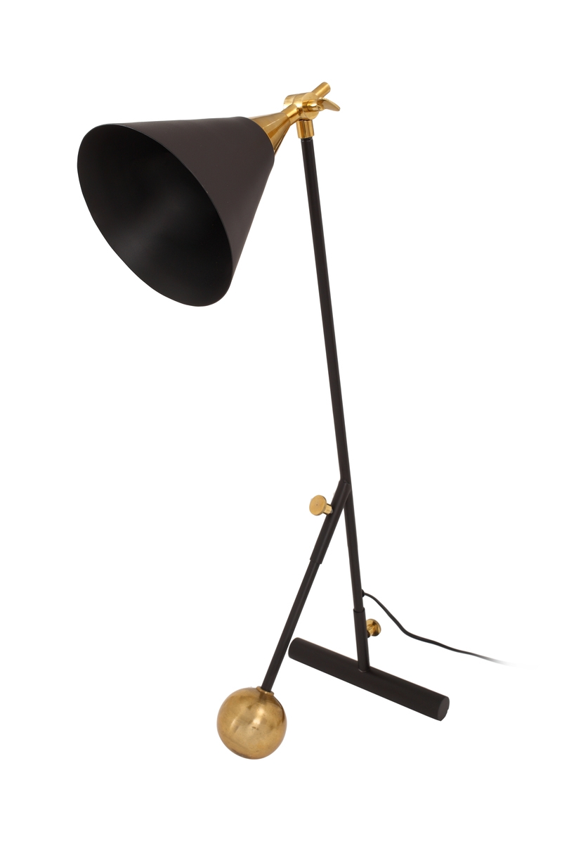 Kayoom Tischlampe Elysium 200 Schwarz / Gold Image