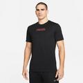 NIKE Herren Shirt M NK DF TEE DB NK PRO, Größe L in Schwarz