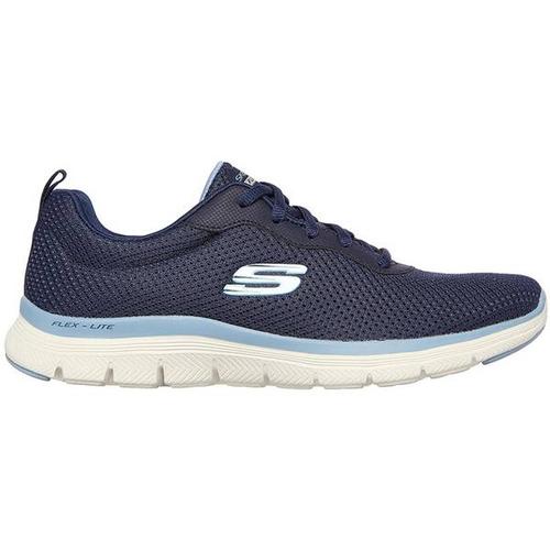 SKECHERS Damen Freizeitschuhe FLEX APPEAL 4.0 - BRILLIANT VIEW, Größe 42 in Blau