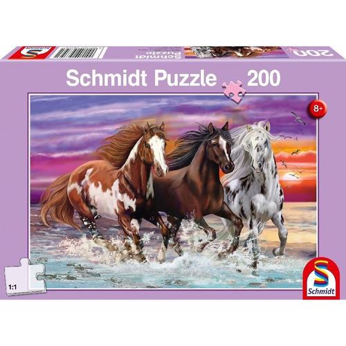 Wildes Pferde-Trio (Kinderpuzzle)