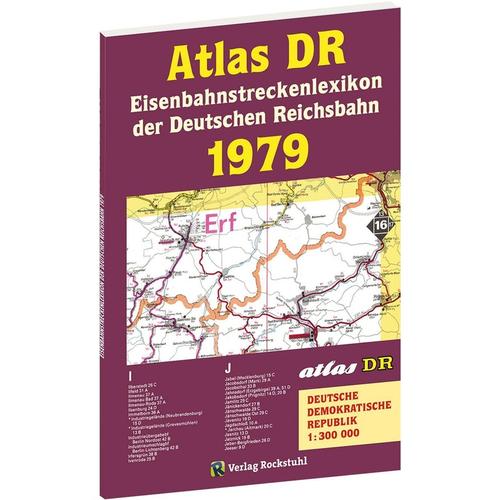 ATLAS DR 1979 - Eisenbahnstreckenlexikon der Deutschen Reichsbahn, Kartoniert (TB)