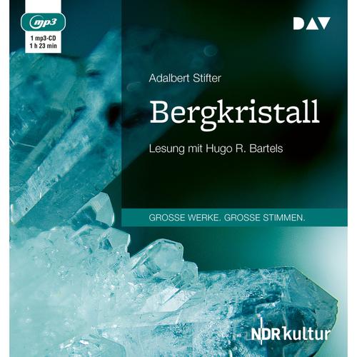 Bergkristall, 1 Audio-Cd, 1 Mp3 Von Adalbert Stifter, Der Audio Verlag, Dav