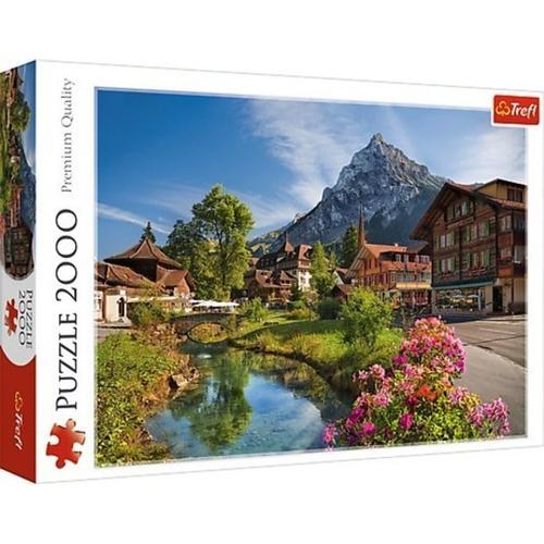 Die Alpen im Sommer (Puzzle)
