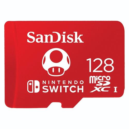 SanDisk microSDXC Extreme 128GB (U3/UHS-I/Cl.10/R100/W90) für Nintendo Switch