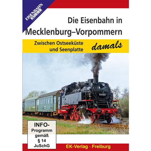 Die Eisenbahn in Mecklenburg-Vorpommern - damals, DVD-Video (DVD)