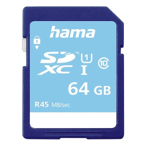 Hama SDXC 64GB Class 10 UHS-I 45 MB/s
