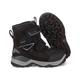 ecco - Leder-Winterboots Snow Mountain Gefüttert In Black/Black, Gr.25