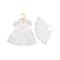 Puppenkleidung Brautkleid Sissi (28-35Cm) Mit Schleier In Weiß