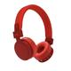 Hama Bluetooth®-Kopfhörer "Freedom Lit", On-Ear, Faltbar, Mit Mikrofon, Rot