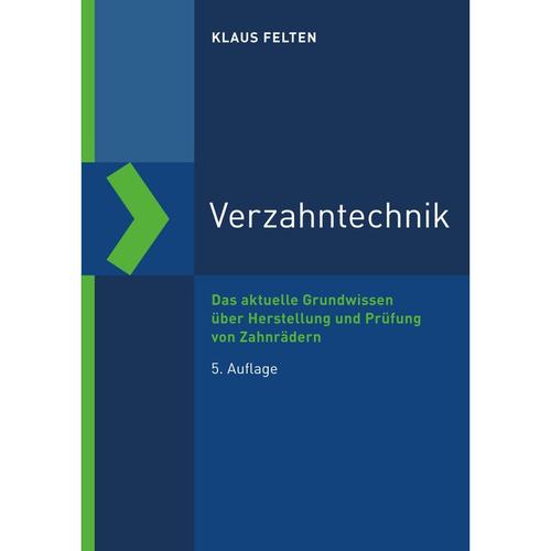 Verzahntechnik - Klaus Felten, Taschenbuch