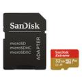 Sandisk Microsdhc Extreme 32Gb (A1/ V30/ U3/ Uhs-I/ Cl.10/ R100/ W60)+Ad.