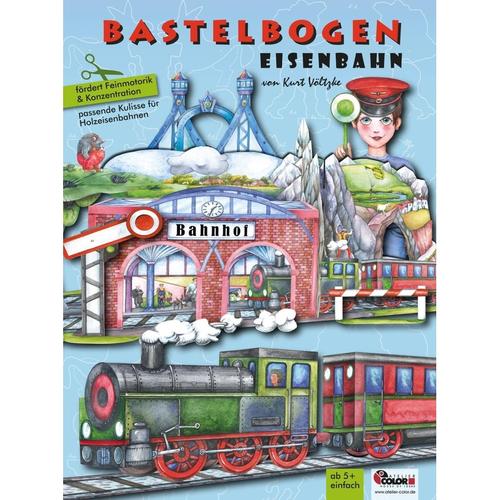 Eisenbahn Bastelbogen