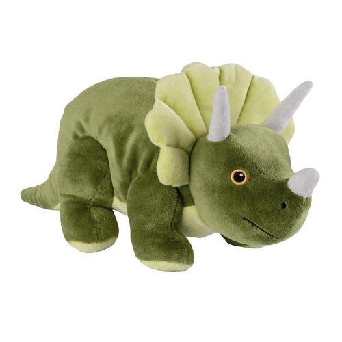 Wärmestofftier Triceratops Mit Hirse/Lavendel In Grün