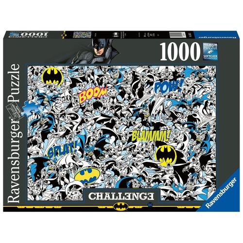 Ravensburger Puzzle 16513 - Batman Challenge - 1000 Teile Puzzle für Erwachsene und Kinder ab 14 Jahren