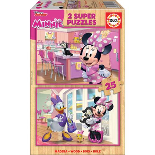 Holzpuzzle Minnie Happy (Kinderpuzzle)