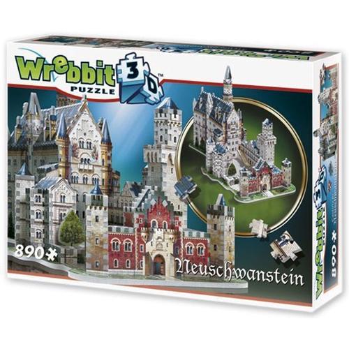 Neuschwanstein Castle - 3D (Puzzle)