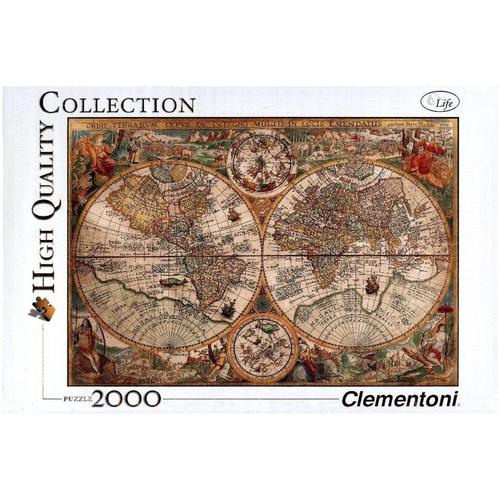 Clementoni Puzzle 2000 - Antike Landkarte (Puzzle)