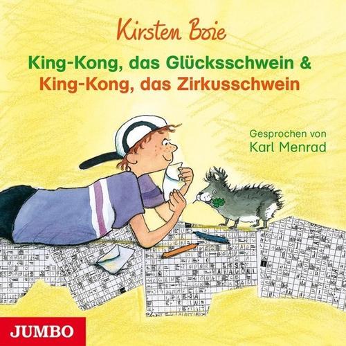 King-Kong, Das Glücksschwein & King-Kong, Das Zirkusschwein,1 Audio-Cd - Kirsten Boie (Hörbuch)