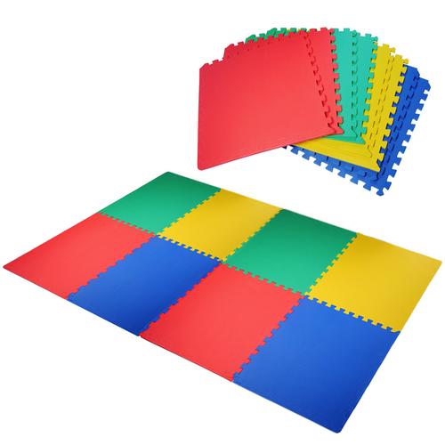 Puzzlematte als 8-teiliges Set (Farbe: bunt)