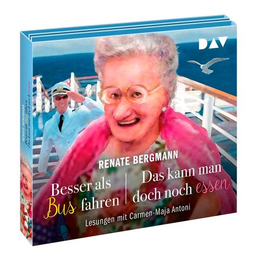 Besser als Bus fahren / Das kann man doch noch essen, 5 Audio-CDs - Renate Bergmann, Renate Bergmann, Renate Bergmann (Hörbuch)