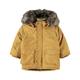 name it - Winter-Parka Nmmmabe Mit Kunstfellbesatz In Medal Bronze, Gr.116