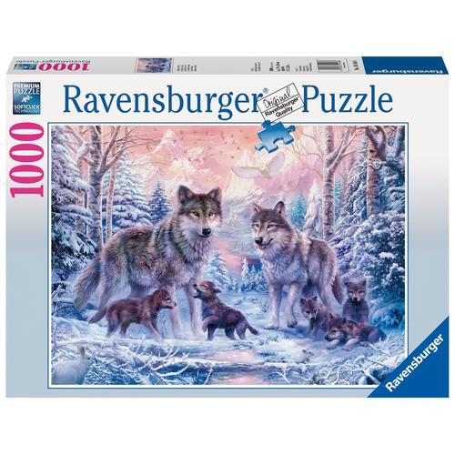 Arktische Wölfe (Puzzle)