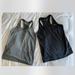 Under Armour Tops | 2 Under Armour Tank Tops | Color: Black/Gray | Size: S