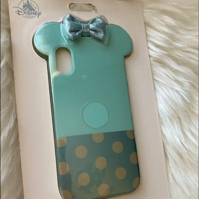 Disney Cell Phones & Accessories | Disney Parks Minnie Cell Phone Cover For Iphone X/Xs | Color: Green | Size: Iphone X/Xs