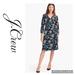 J. Crew Dresses | J.Crew | Nwt Golden Floral Wrap Dress~0 | Color: Blue | Size: 0