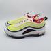 Nike Shoes | Nike Air Max 97 White Pink-Black-Volt (Cj9978 100) Size 6.5y Youth /Women’s 8 | Color: Green/White | Size: 8