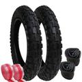 A Replacement Tyre and Tube Set Compatible with Quinny Buzz Pushchairs with a Heavy Duty Chunky Tread Design -Puncture Protected