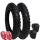 A Replacement Tyre and Tube Set Compatible with Quinny Buzz Pushchairs with a Heavy Duty Chunky Tread Design -Puncture Protected