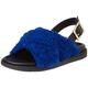 Pollini, Slipper sandals Damen, Blu elettrico, 36 EU