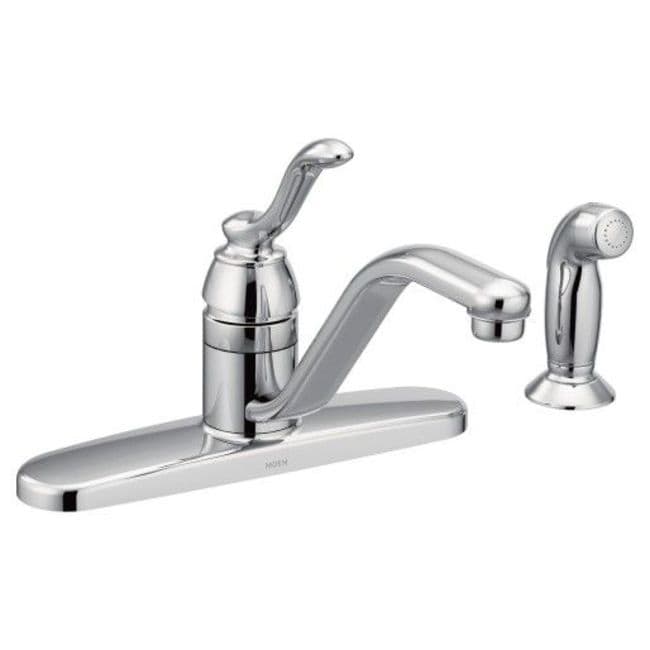 Moen 1.5 GPM Standard Kitchen Faucet - Includes Side Spray