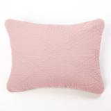 Barlona Petal Pink Linen Quilt or Pillow Sham