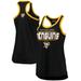 Women's G-III Sports by Carl Banks Black Pittsburgh Penguins Showdown Slub Racerback Tank Top