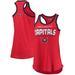 Women's G-III Sports by Carl Banks Red Washington Capitals Showdown Slub Racerback Tank Top