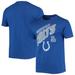 Men's Junk Food Royal Indianapolis Colts Slant T-Shirt