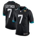 Men's Nike Byron Leftwich Black Jacksonville Jaguars Alternate Retired Player Game Jersey