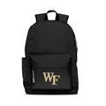 Black Wake Forest Demon Deacons Campus Laptop Backpack