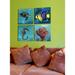 Darren Gygi Home Collection Angelfish by Darren Gygi - Wrapped Canvas Graphic Art Canvas | 9 H x 9 W x 1 D in | Wayfair 509-S-0909