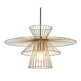 Azzi Ceiling Lamp Gold - Zuo Modern 56127