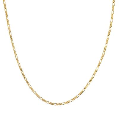 Glanzstücke München Halskette Sterling Silber in Gelbgold 50 cm Damen